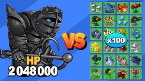 ЖЕЛЕЗНЫЙ ГАРГАНТЮА ПРОТИВ ВСЕХ РАСТЕНИЙ В PvZ FUSION МОДЕ | КТО ПОБЕДИТ? #pvz #fusion #zombick