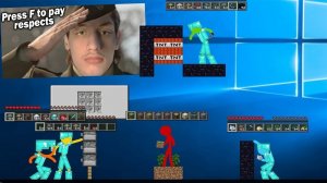 Анимация против Minecraft: Короткие Видео (Эпизод 1-3) - Реакция на Alan Becker (алан беккер)