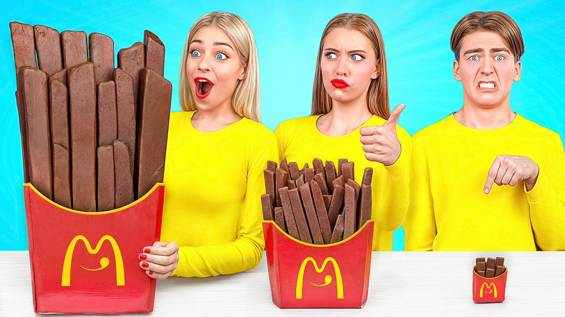 Большая, Средняя или Маленькая Тарелка Челлендж | Удивительные Кухонные Рецепты Multi DO Challenge смотреть онлайн