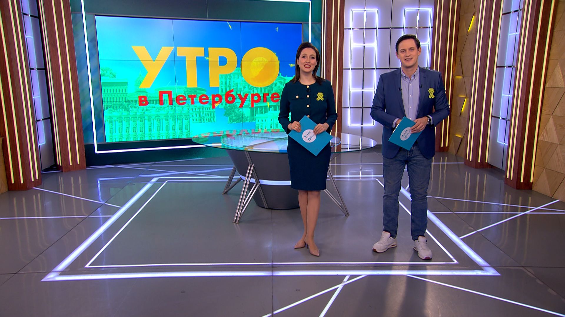Утро в Петербурге 20 января