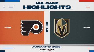 20.01.2026 | ОБЗОР МАТЧА | Вегас Голден Найтс - Филадельфия Флайерз | Highlights