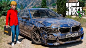 ГРИША КУПИЛ БМВ ПО НИЗУ РЫНКА ! БМВ В ТОТАЛ? - ЖИЗНЬ ПЕРЕКУПА В GTA 5