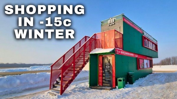 Russian Shipping Container Supermarket Tour