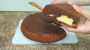 Потрясающий пирог на сковороде.