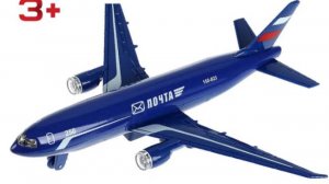 Игрушки для мальчиков Технопарк Самолет Почта 18,5 см