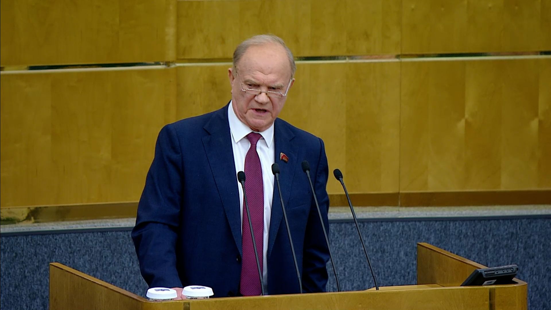 Г.А. Зюганов выступил с трибуны Государственной Думы (20.01.2025) смотреть онлайн