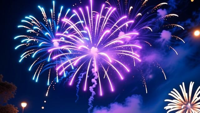 🎆 Небо в огне — фейерверки танцуют, даря волшебство! ✨