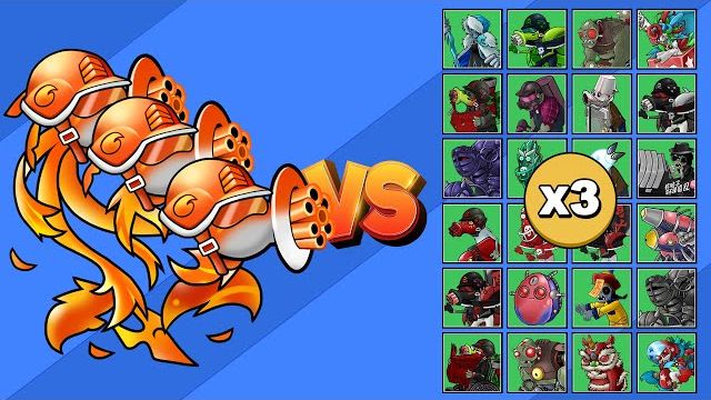 ОГНЕННЫЙ ТРИСТРЕЛ ПРОТИВ ВСЕХ ЗОМБИ В PvZ FUSION МОДЕ | КТО ПОБЕДИТ? #pvz #fusion #zombick смотреть онлайн