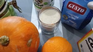 Готовим тыквенный пирог. Ароматный манник.