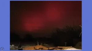 Полярное сияние на северо-западе Ростовской области, 20.01.26