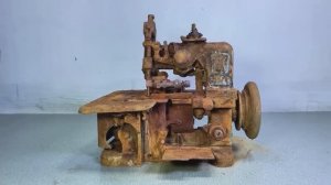 Восстановление оверлока на ручной тяге.