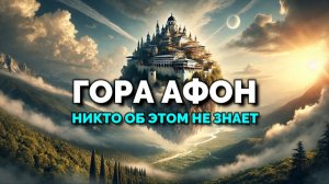 ГОРА АФОН. НИКТО ОБ ЭТОМ НЕ ЗНАЕТ