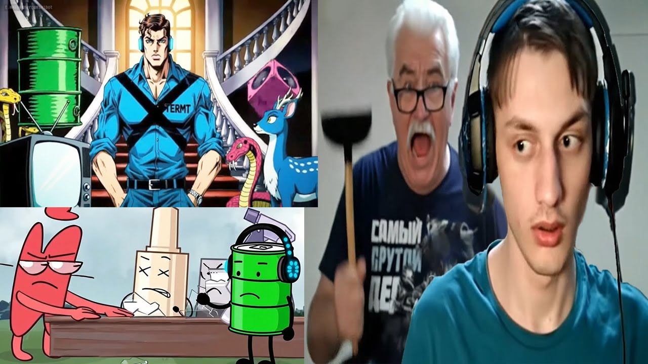 Да уж, тут без Банки Нефти не разобраться... - ОЖИВШИЙ МЕМ 2 - Реакция на Naga Animatronic - Скибиди смотреть онлайн