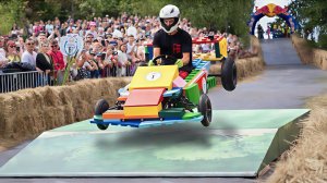 100 самых смешных заездов на самодельных автомобилях Red Bull за всю историю! Red Bull Soapbox