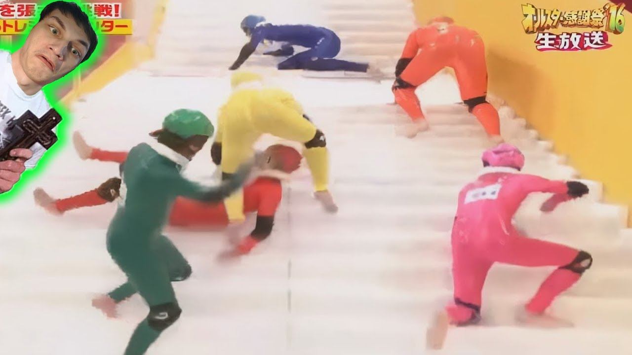 СКОЛЬЗКАЯ ЛЕСТНИЦА В ЯПОНИИ - Реакция на Yuri The Professional смотреть онлайн