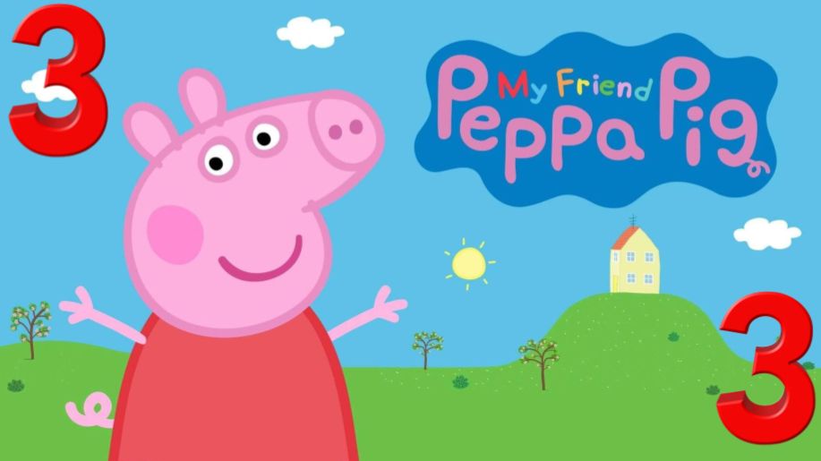 Мультфильм."Мой друг свинка Пеппа". Игра для детей №3 смотреть онлайн