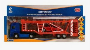 Машинка для мальчика Технопарк KAMAZ Автовоз 17 см