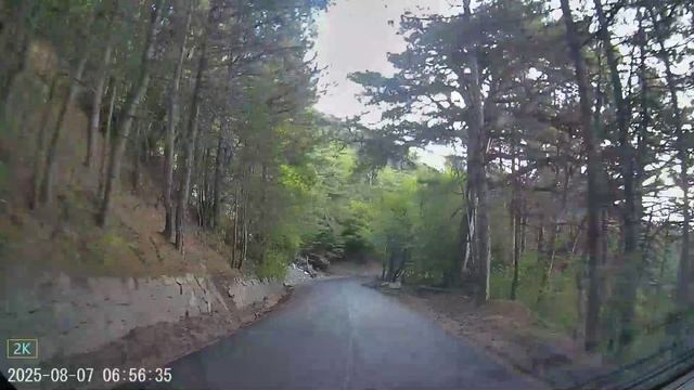 Крым 2025. Дорога Ай-Петри - Ялта. смотреть онлайн