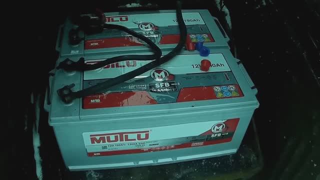 Купил аккумуляторы МUTLU смотреть онлайн