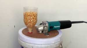 Кормодробилка из УШМ