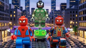 Новые Приключения Человека Паука! ЧАСТЬ 2! | СКВОЗЬ МИРЫ | lego анимация