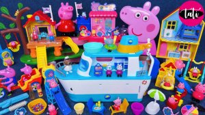 Играем в игрушки из мультика свинка Пеппа. Мультфильм для детей