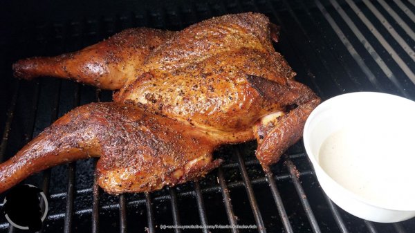 Курица в Белом Алабамском соусе