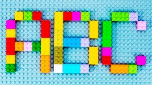 Собираем Лего Алфавит на Подложке!