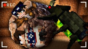 ЭТОТ ГИГАНТСКИЙ ЖУК СКАТАЕТ НАС В МГЛА ЧАСТЬ 7 СТРАШИЛКИ МАЙНКРАФТ