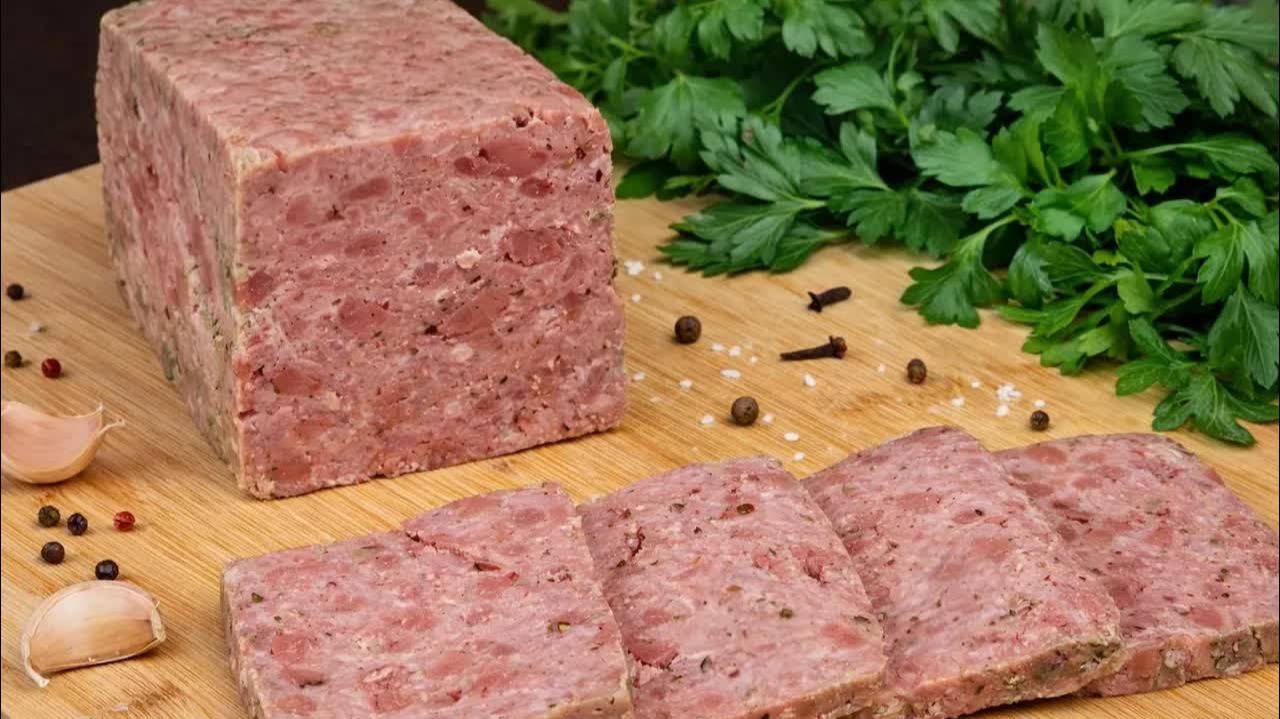 КОЛБАСУ БОЛЬШЕ НЕ ПОКУПАЮ! Домашний МЯСНОЙ ХЛЕБ. Натуральная замена колбасе.Получится у каждого! смотреть онлайн