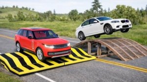 Автомобили против перевернутого лежачего полицейского Челлендж #23