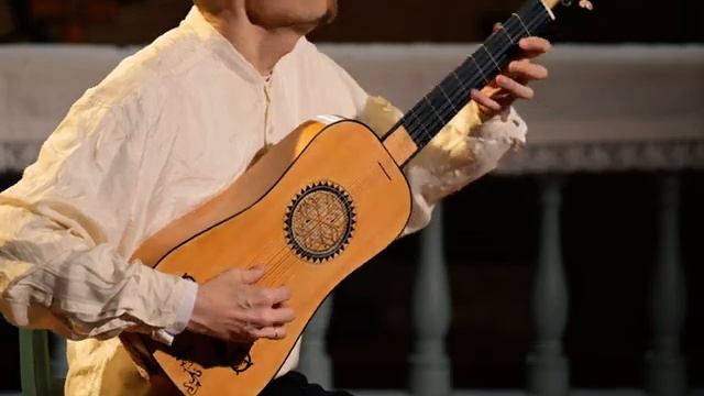 Canarios by Gaspar Sanz Baroque guitar solo Tuomas Kourula смотреть онлайн