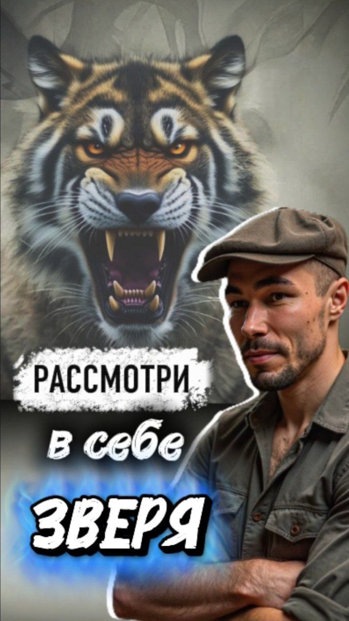 Время встретиться лицом к лицу с собственным зверем. С эго. Но ты сильнее.