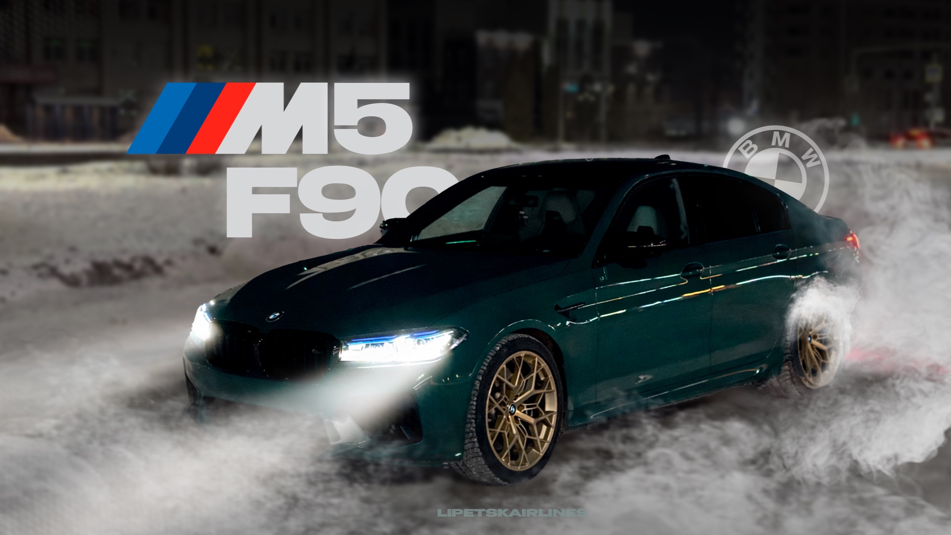 BMW КОТОРЫЙ БОЯТСЯ ВСЕ MERCEDES!ЛЕГЕНДАРНАЯ BMW M5F90 В ПЛЕНКЕ ЗА 500.000₽+!