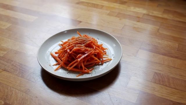 МОРКОВЬ ПО-КОРЕЙСКИ. Рецепт внутри! С Вас подписка, лайки и комменты! смотреть онлайн