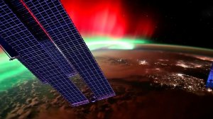 Космонавт Кудь-Сверчков показал сделанные с борта МКС кадры северного сияния.