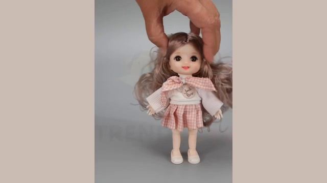 Кукла шарнирная TrendToys 16 см, набор 2 шт  NIT003
