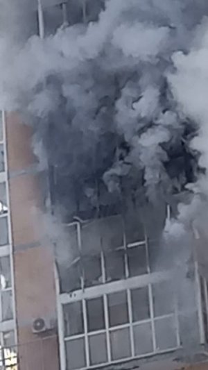 пожар на Флегонтова