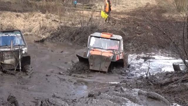 Тяжелейшее бездорожье.ОФФроад 4х4 (2)