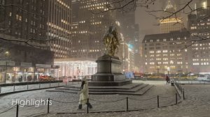 🇺🇸 Прогулка по заснеженному Центральному парку и Пятой авеню, Нью-Йорк ⛄❄️ Январь 2026