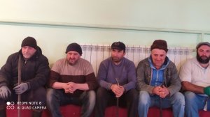 Реконструкция пола в джума мечети села 2-я часть.22.02.2020 г