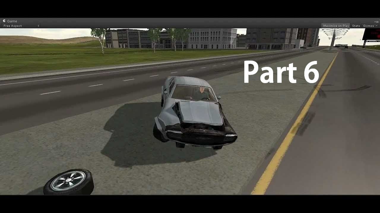How to make car damage system in Unity - GTA - Part 6 смотреть онлайн