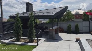 Изготовление мангальных зон в Современном стиле Хай-Тек ,стиле Лофт