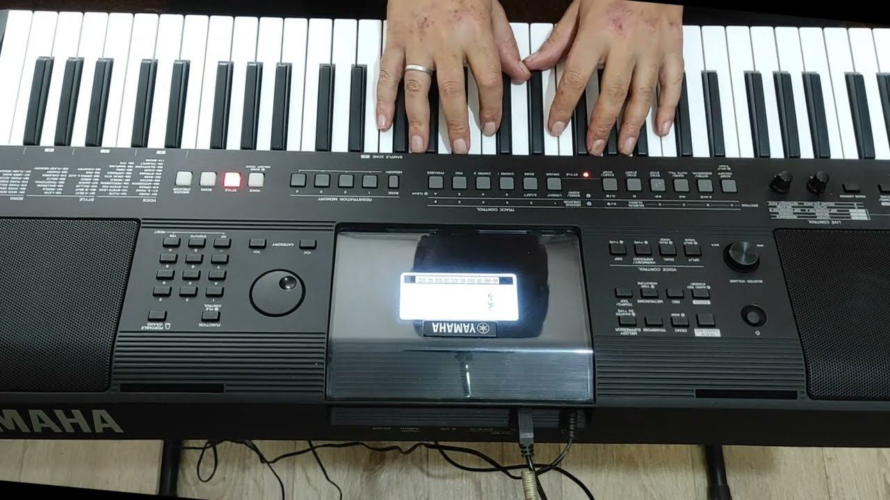 Новый трек на синтезаторе Yamaha PSR E463