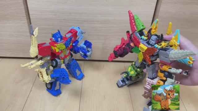 Трансформеры Битва чудовищ Полный робот