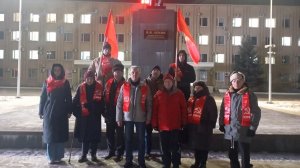 День памяти В.И. Ленина в городе Россошь 21 января 2026 г.