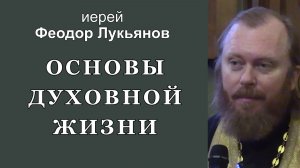 Основы духовной жизни. Иерей Феодор Лукьянов
