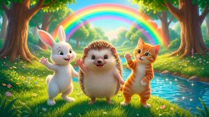 От улыбки станет всем светлей . Песенка для детей про дружбу