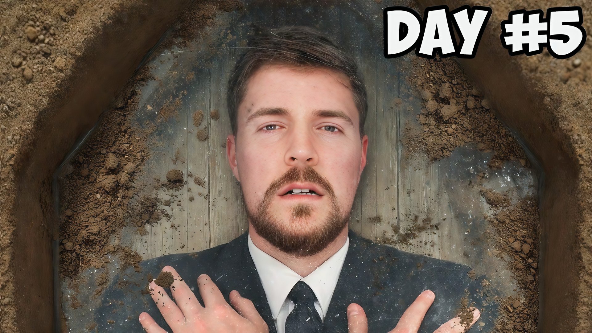 Провел 7 дней погребенный заживо. Мистер Бист