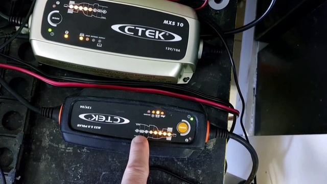 CTEK MXS 10( EC ) - новое/старое АЗУ, обман автоматики, изменение параметров Заряда аккумулятора смотреть онлайн